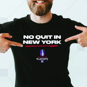 NEW YORK RANGERS No Quit In Playoff Unisex T-Shirt