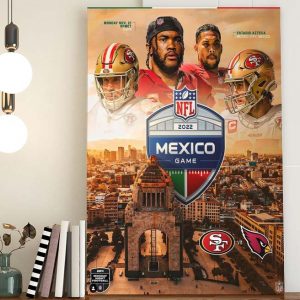 NFC West Mexico City NFL 2022 Poster Canvas