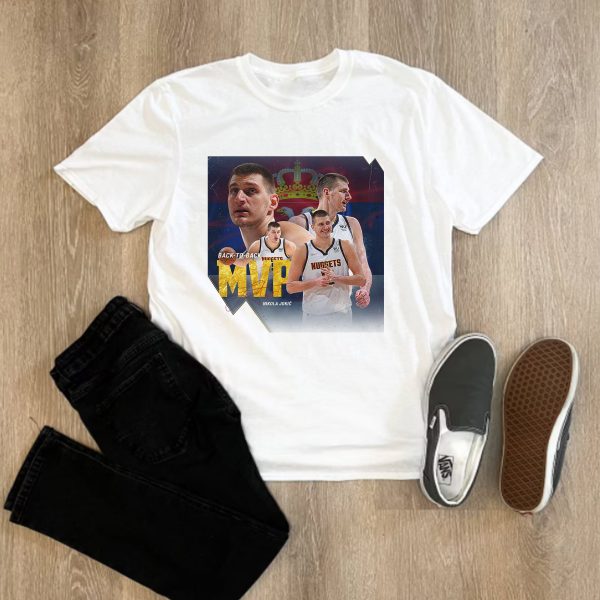 Nikola Jokic Back to Back MVP Unisex T-Shirt