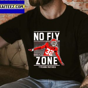 No Fly Zone Tyrann Mathieu 2022 N Orleans Saints NFL Gifts T-Shirt