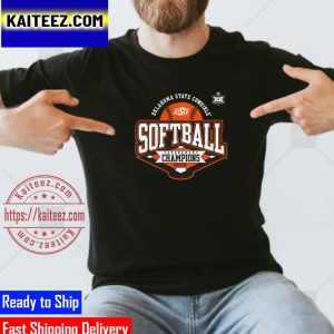 Official Oklahoma State Cowgirls 2022 Big 12 Softball Conference Tournament Champions Gifts T-Shirt