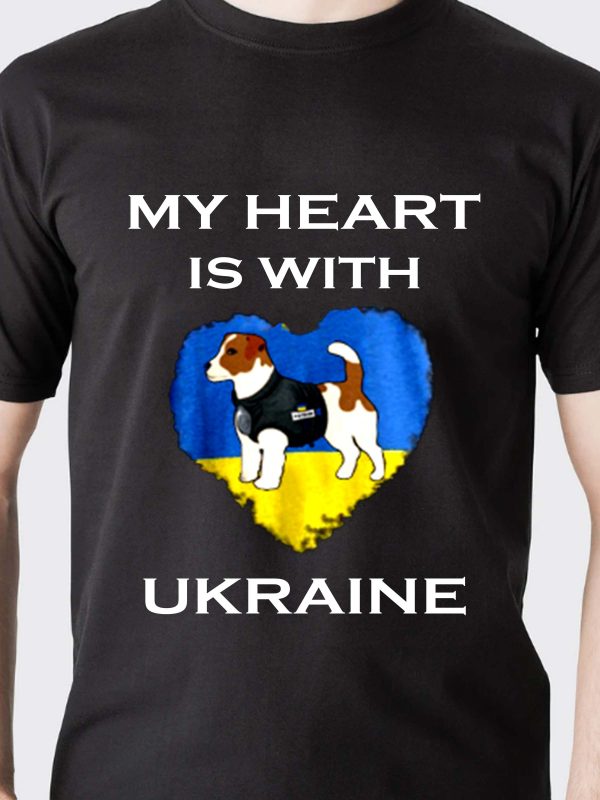 Patron Dog Ukraine T-Shirt