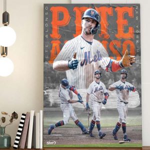 Pete Alonse League Leader in RBI Poster Canvas