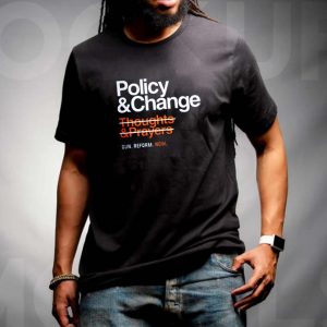 Policy and Change Gun Reform Now Unisex T-shirt