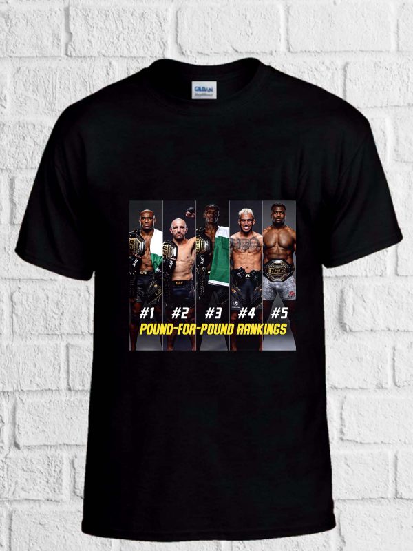 Pound For Pound Rankings UFC Classic T-Shirt