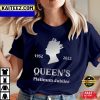Women’s Queen Elizabeth Platinum Jubilee Union Jack Gifts T-Shirt