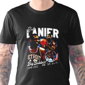 RIP Bob Lanier 1948 2022 With Wignature Unisex T-shirt