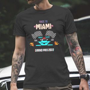 Race To Miami Grand Prix 2022 New Design Classic T-Shirt