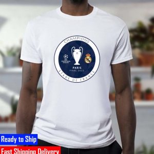 Real Madrid Champions Stade De France Final Paris Gift T-Shirt