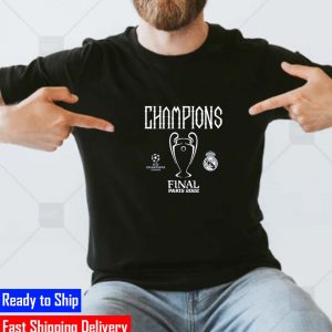 Real Madrid UEFA Champion League Final 2022 Winner Gift T-Shirt