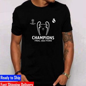 Real Madrid Win Europe Champions Trophy 2022 Gift T-Shirt