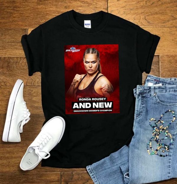 Ronda Rousey And New Smackdown Womens Champion Unisex T-Shirt