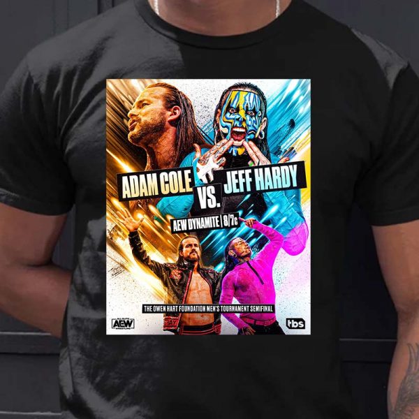 Semi-Final Match Adam Cole vs Jeff Hardy Classic T-shirt