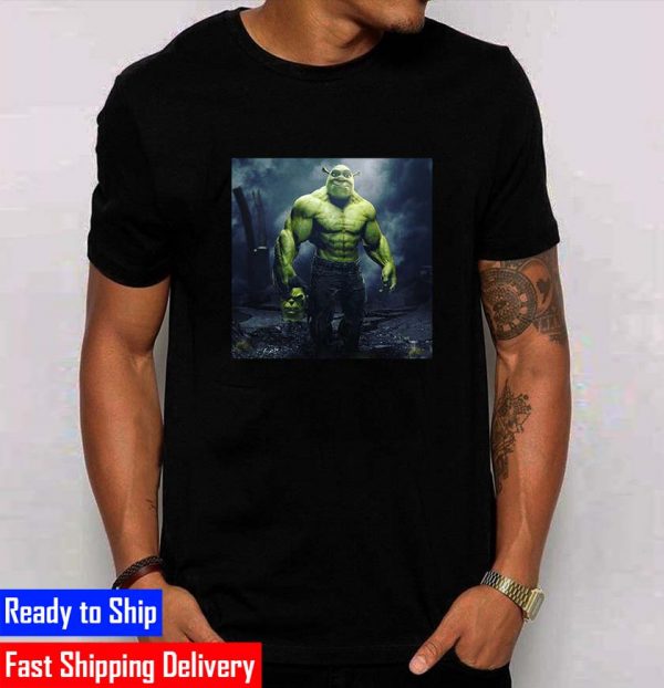 Shrek x Hulk Marvel Studios Gift T-shirt