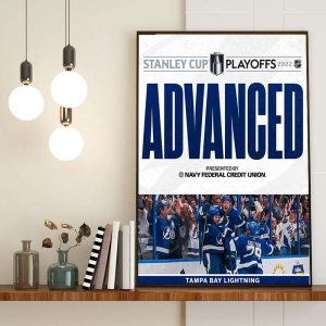 Stanley Cup Playoffs NHL Advanced Original Poster Canvas