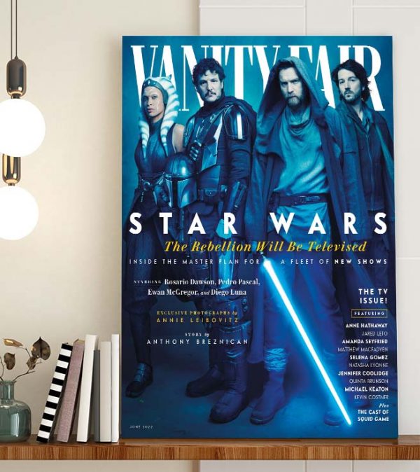 Star Wars The Rebellion Will Be Televised Vanity Fair Cover Poster Canvas