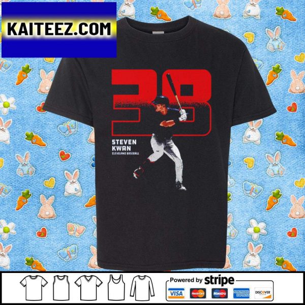 Steven Kwan Cleveland Outline Baseball Gifts T-Shirt