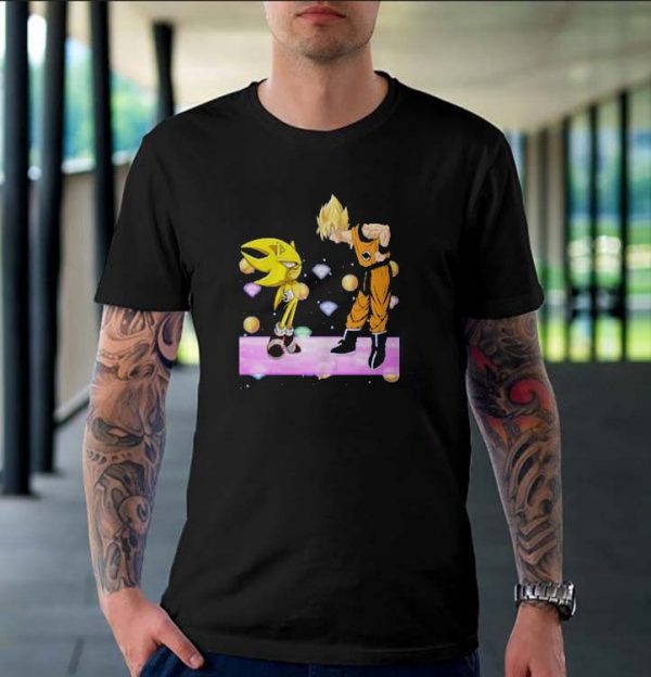 Super Sonic X Super Goku Unisex T-shirt