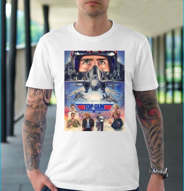 Top Gun Maverick Poster Gift T-shirt