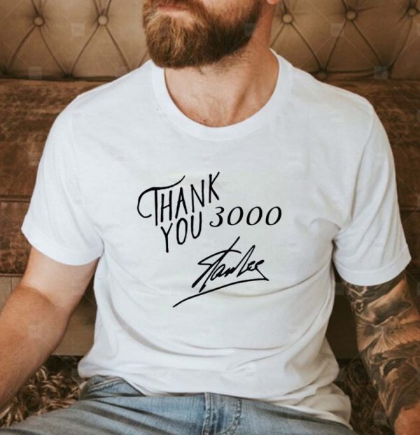 Thank You 3000 Stan Lee Gift T-shirt