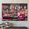 The Undisputed WWE Tag Team Championship on SmackDown Poster Canvas