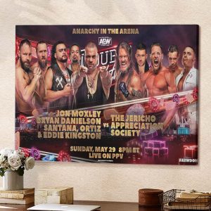 The Arena Double or Nothing on Sunday May 29 Poster Canvas