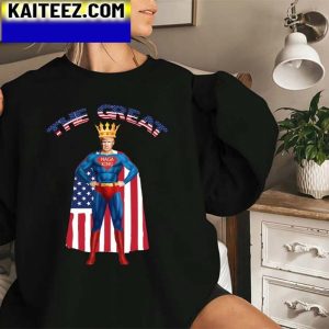 The Great Maga King Donald Trump Superman Maga King Donald Trump King Gifts T-Shirt