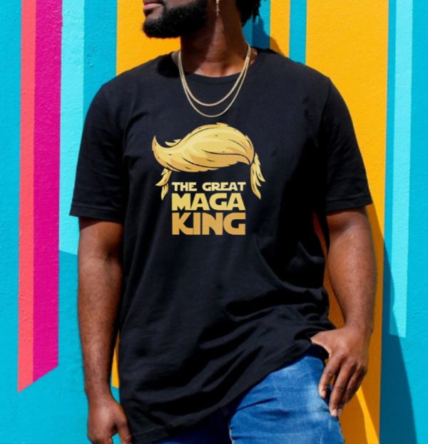 The Maga King Trump Yellow Classic T-Shirt