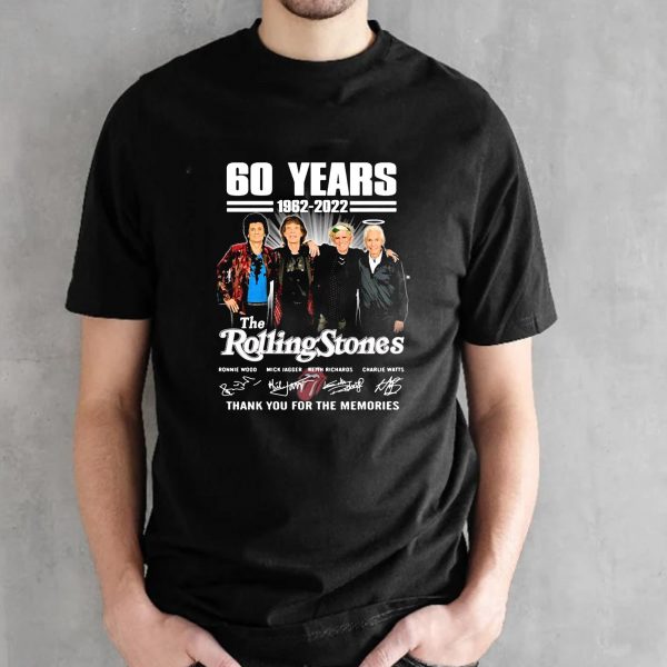 The Rolling Thank You For The Memories  Signature T-Shirt