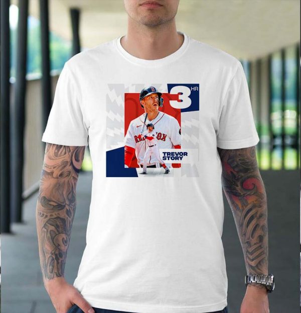 Trevor Story 3HR Boston Red Sox MLB Unisex T-Shirt