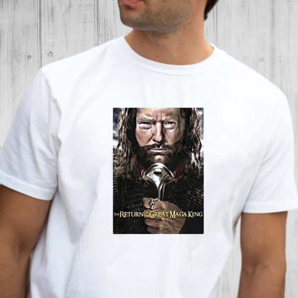 Trump The Return Of The Great Maga King T-shirt