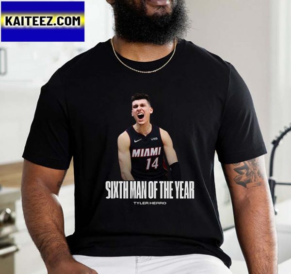 Tyler Herro Winner Sixth Man Of The Year NBA Gifts T-Shirt