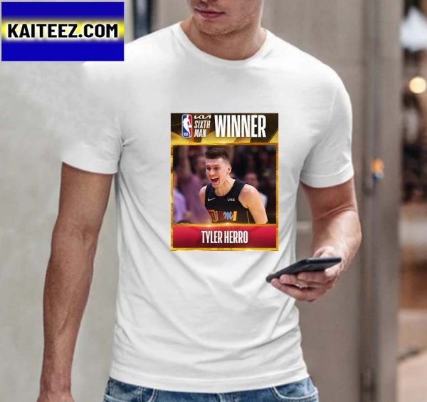 Tyler Herro Winner Sixth man NBA Gifts T-Shirt