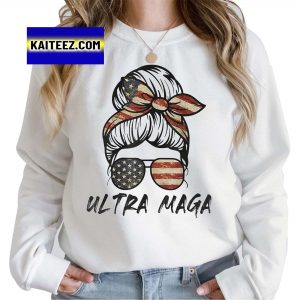 Ultra Maga America Flag Gifts T-Shirt