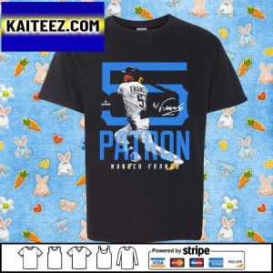Wander Franco Tampa Bay Patron 5 Baseball Signatures Gifts T-Shirt