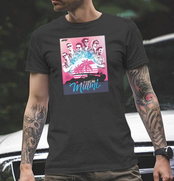 Welcome To Miami Grand Prix F1 Unisex T-Shirt