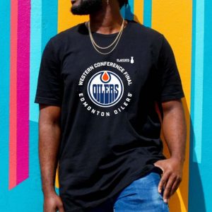 Western Conference Finals Edmonton Oilers Stanley Cup Playoffs 2022 T-shirt