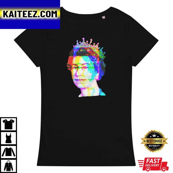 Women’s Queen Elizabeth Platinum Jubilee Union Jack Gifts T-Shirt