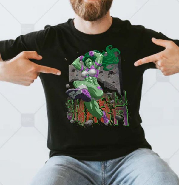 She Hulk Smash Gift T-shirt