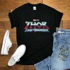 Thor Love And Thunder Poster Bassic T-shirt