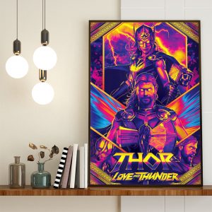 New Thor Love And Thunder Art Classic Poster Canvas