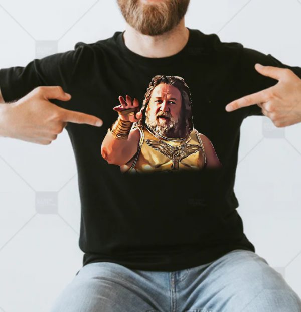 Russell Crowe’s Zeus In Thor Love And Thunder Gift T-shirt
