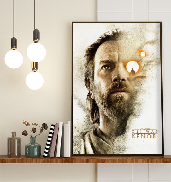 2022 Star Wars Obi Wan Kenobi Poster Canvas