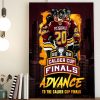 AHL Western Conference Champions Chicago Wolves Champs Advance To Calder Cup Finals Wall Decor Poster Canvas