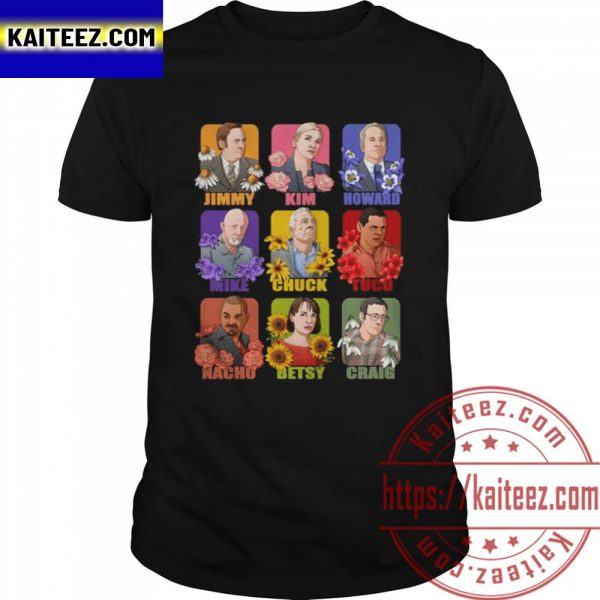 All Characters Better Call Saul Breaking Bad Unisex T-Shirt