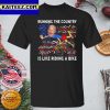 Running the country is like riding a bike Biden falling off bicycle t-shirt