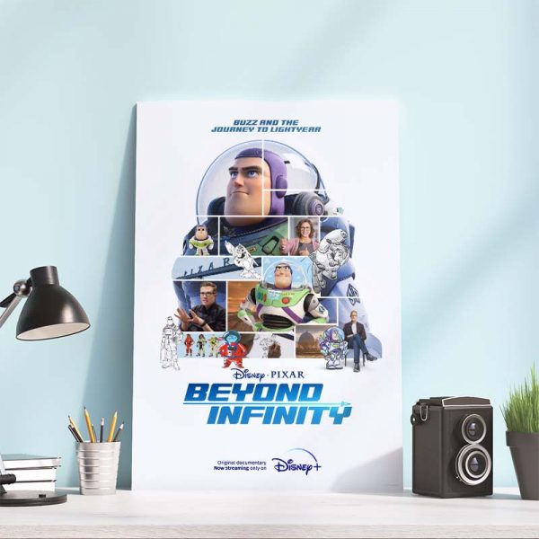 Beyond Infinity Buzz and The Journey To Lightyear Official Poster Canvas