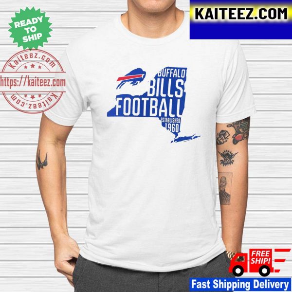 Buffalo Bills Football Established 1960 Basic T-shirt