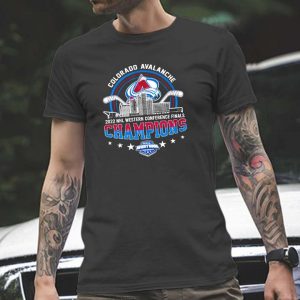 Colorado Avalanche 2022 NHL Western Conference Champions Classic T-shirt