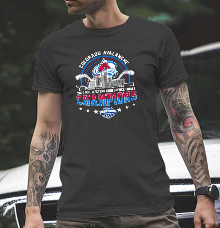 Colorado Avalanche Western Conference Champs 2022 NHL shirt, hoodie,  sweater, long sleeve and tank top